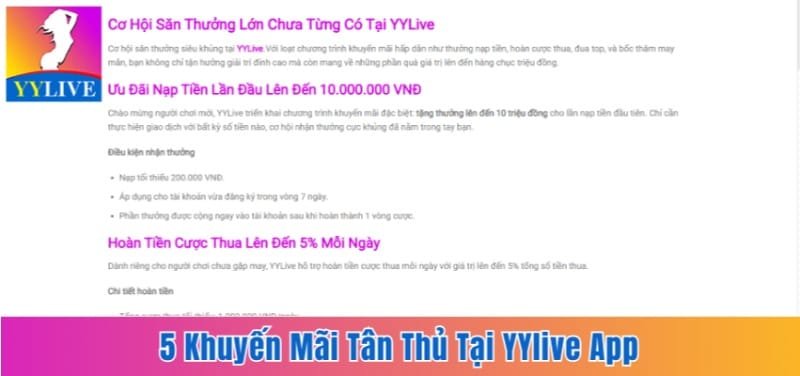 khuyến mãi tân thủ