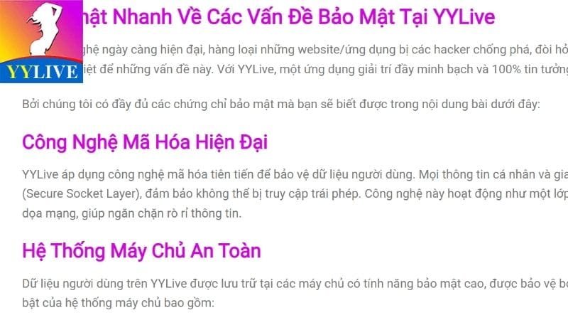 Người dùng tại nền tảng được đảm bảo quyền lợi bảo mật 
