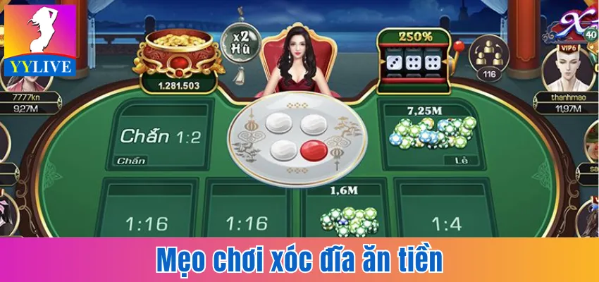Mẹo chơi xóc đĩa ăn tiền 