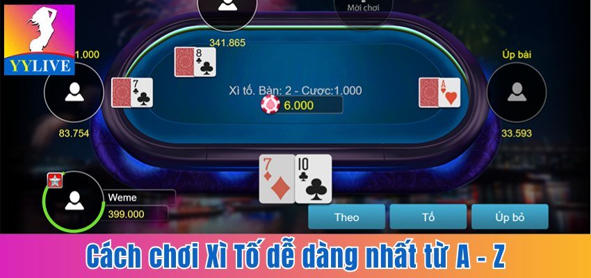 Cách chơi Xì Tố dễ dàng nhất cho người chơi mới từ A - Z