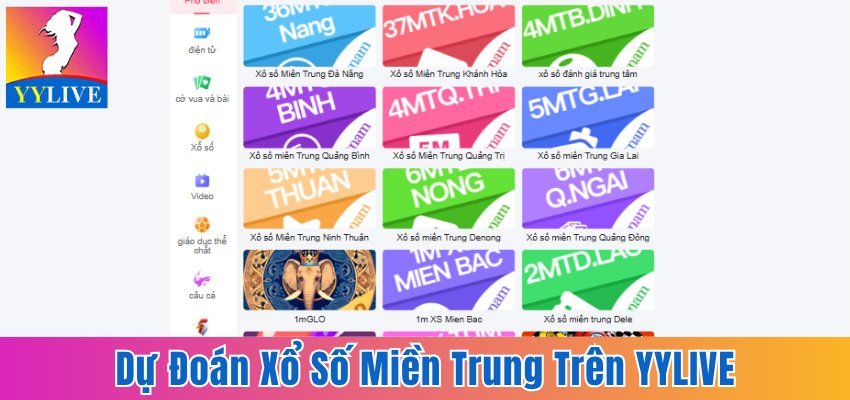 Dự đoán xổ số miền Trung