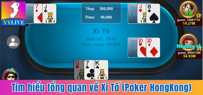 Tìm hiểu tổng quan về Xì Tố (Poker HongKong)