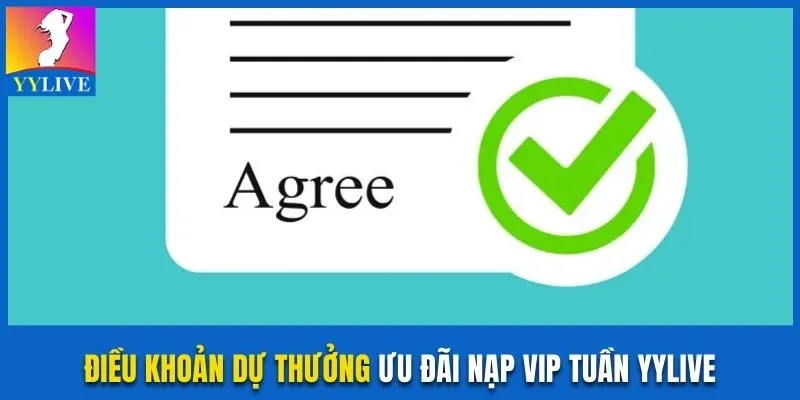 Điều khoản dự thưởng VIP nạp trong tuần